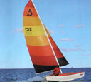 catamaran sailing solo